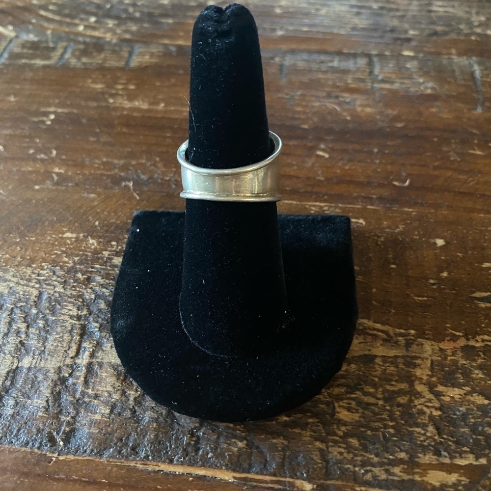 Sterling Silver ring with 5 semiprecious stones - Picture 6 of 6